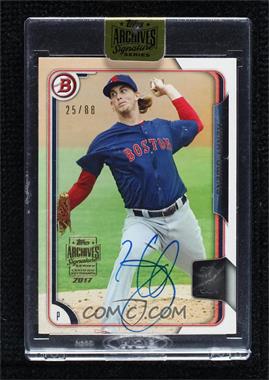 2017 Topps Archives All-Star Signature Edition Buybacks - [Base] #15BP-BP92 - Henry Owens (2015 Bowman Prospects) /88 [Buyback]