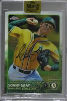 Sonny Gray (2015 Topps Chrome; Print Run 26) [Buyback] #/26