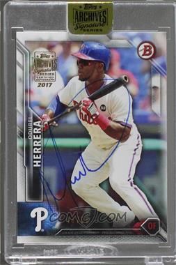 2017 Topps Archives All-Star Signature Edition Buybacks - [Base] #16B-67 - Odubel Herrera (2016 Bowman) /99 [Buyback]