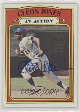 2017 Topps Archives Postseason Signature Edition Buybacks - [Base] #72T-32 - Cleon Jones (1972 Topps In Action) /71