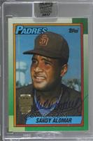 Sandy Alomar Jr. (1990 Topps) [Buyback] #/67