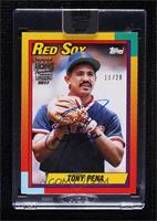 Tony Pena (1990 Topps Traded) [Buyback] #/28