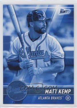 2017 Topps Bunt - [Base] - Blue #110 - Matt Kemp