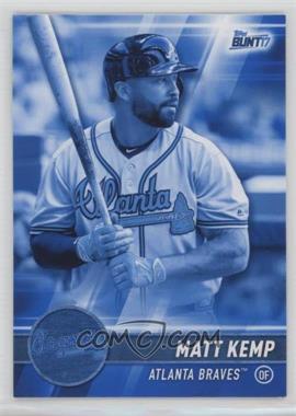 2017 Topps Bunt - [Base] - Blue #110 - Matt Kemp