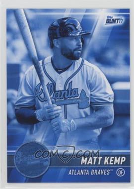 2017 Topps Bunt - [Base] - Blue #110 - Matt Kemp