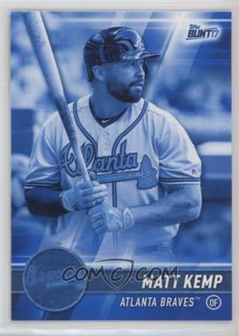 2017 Topps Bunt - [Base] - Blue #110 - Matt Kemp