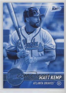 2017 Topps Bunt - [Base] - Blue #110 - Matt Kemp