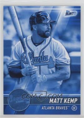 2017 Topps Bunt - [Base] - Blue #110 - Matt Kemp