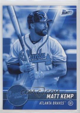 2017 Topps Bunt - [Base] - Blue #110 - Matt Kemp