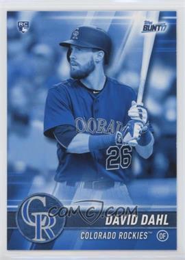 2017 Topps Bunt - [Base] - Blue #13 - David Dahl