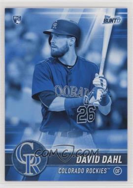 2017 Topps Bunt - [Base] - Blue #13 - David Dahl