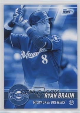 2017 Topps Bunt - [Base] - Blue #61 - Ryan Braun