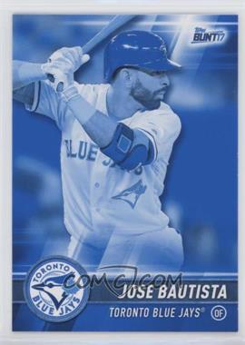 2017 Topps Bunt - [Base] - Blue #94 - Jose Bautista