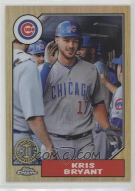 2017 Topps Chrome - 1987 Design #87T-1 - Kris Bryant