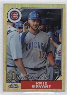 2017 Topps Chrome - 1987 Design #87T-1 - Kris Bryant