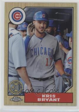 2017 Topps Chrome - 1987 Design #87T-1 - Kris Bryant