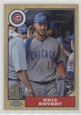 2017 Topps Chrome - 1987 Design #87T-1 - Kris Bryant