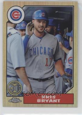 2017 Topps Chrome - 1987 Design #87T-1 - Kris Bryant