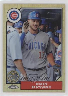 2017 Topps Chrome - 1987 Design #87T-1 - Kris Bryant