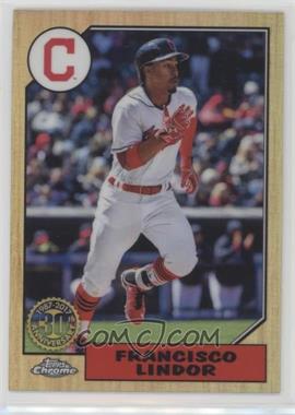 2017 Topps Chrome - 1987 Design #87T-11 - Francisco Lindor