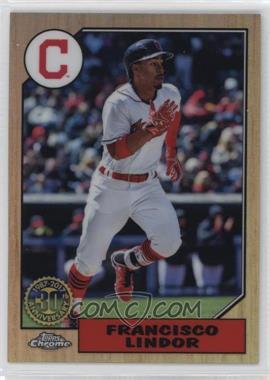 2017 Topps Chrome - 1987 Design #87T-11 - Francisco Lindor