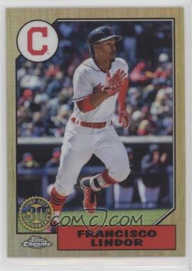 2017 Topps Chrome - 1987 Design #87T-11 - Francisco Lindor