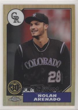 2017 Topps Chrome - 1987 Design #87T-15 - Nolan Arenado