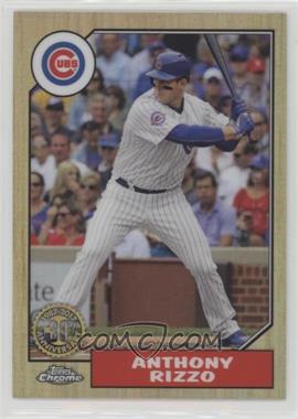 2017 Topps Chrome - 1987 Design #87T-22 - Anthony Rizzo