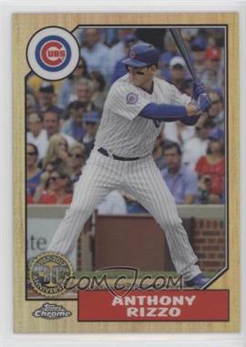 2017 Topps Chrome - 1987 Design #87T-22 - Anthony Rizzo