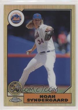 2017 Topps Chrome - 1987 Design #87T-9 - Noah Syndergaard