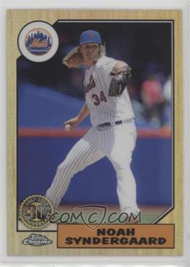 2017 Topps Chrome - 1987 Design #87T-9 - Noah Syndergaard