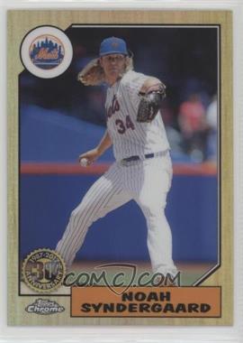 2017 Topps Chrome - 1987 Design #87T-9 - Noah Syndergaard