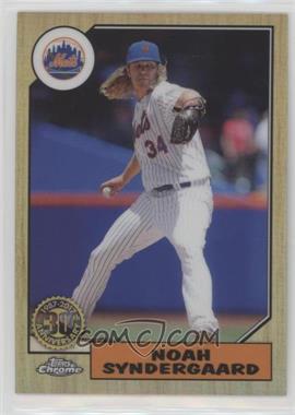 2017 Topps Chrome - 1987 Design #87T-9 - Noah Syndergaard