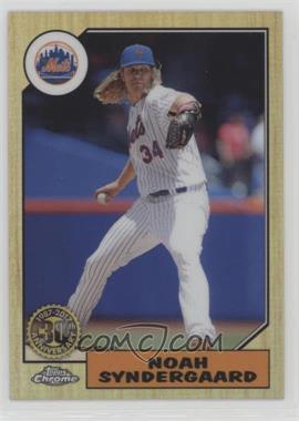 2017 Topps Chrome - 1987 Design #87T-9 - Noah Syndergaard