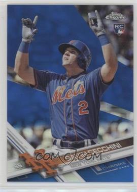 2017 Topps Chrome - [Base] - Blue Refractor #96 - Gavin Cecchini /150