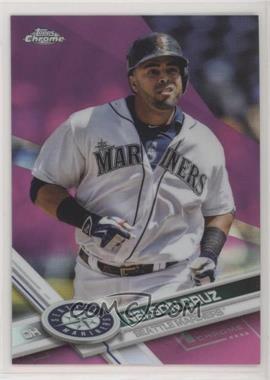 2017 Topps Chrome - [Base] - Pink Refractor #133 - Nelson Cruz