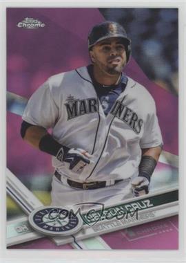 2017 Topps Chrome - [Base] - Pink Refractor #133 - Nelson Cruz