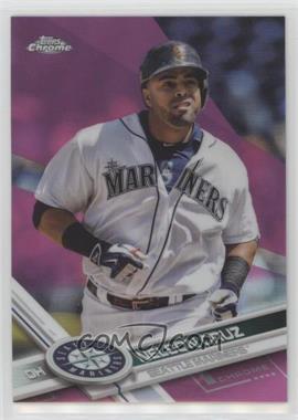 2017 Topps Chrome - [Base] - Pink Refractor #133 - Nelson Cruz