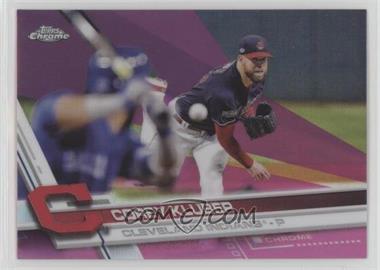 2017 Topps Chrome - [Base] - Pink Refractor #5 - Corey Kluber