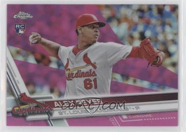 2017 Topps Chrome - [Base] - Pink Refractor #66 - Alex Reyes