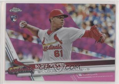 2017 Topps Chrome - [Base] - Pink Refractor #66 - Alex Reyes