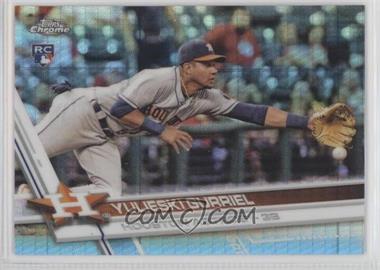 2017 Topps Chrome - [Base] - Prism Refractor #124 - Yulieski Gurriel