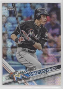 2017 Topps Chrome - [Base] - Prism Refractor #72 - Christian Yelich