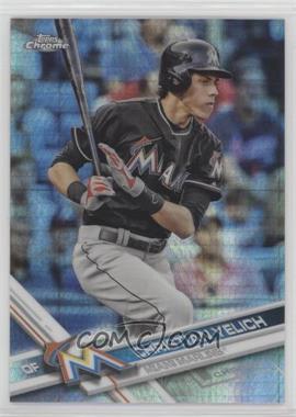 2017 Topps Chrome - [Base] - Prism Refractor #72 - Christian Yelich