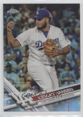 2017 Topps Chrome - [Base] - Prism Refractor #91 - Kenley Jansen