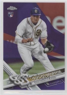 2017 Topps Chrome - [Base] - Purple Refractor #18 - Hunter Renfroe /299