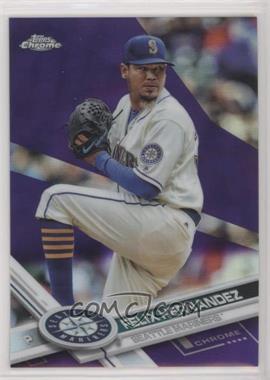 2017 Topps Chrome - [Base] - Purple Refractor #20 - Felix Hernandez /299