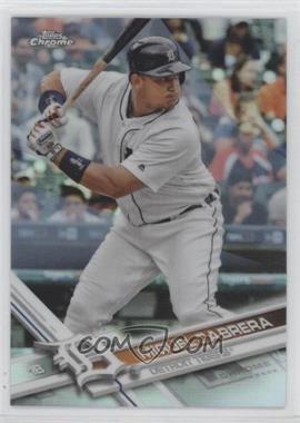 2017 Topps Chrome - [Base] - Refractor #132 - Miguel Cabrera