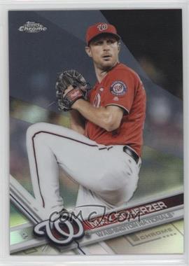 2017 Topps Chrome - [Base] - Refractor #159.1 - Max Scherzer (Pitching)