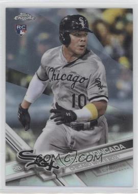 2017 Topps Chrome - [Base] - Refractor #75.1 - Yoan Moncada (Running)